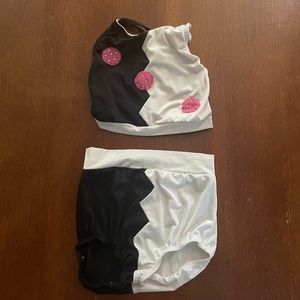 #3 Domino Two Piece Dance Costume